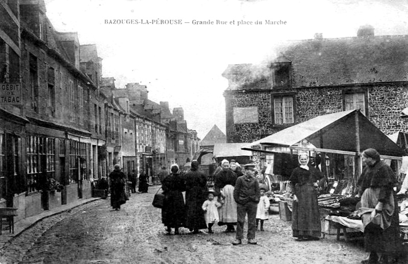 Ville de Bazouges-la-Prouse (Bretagne).