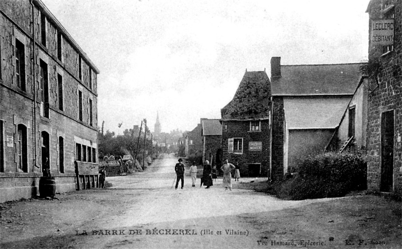 Ville de Bcherel (Bretagne).