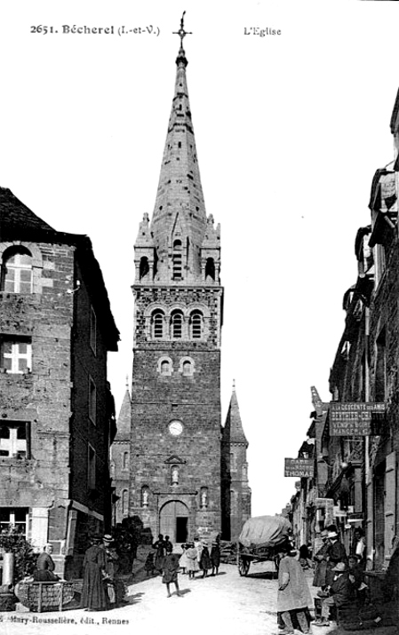 Eglise de Bcherel (Bretagne).