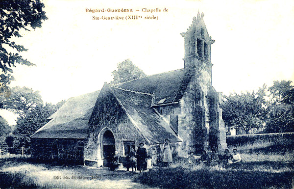 Eglise de Gunzan en Bgard (Bretagne).