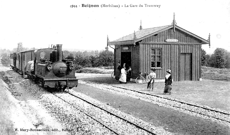 Gare de Beignon (Bretagne).