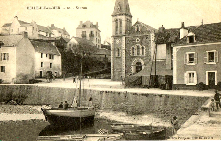 Sauzon, en Belle-Ile-en-Mer (Bretagne)