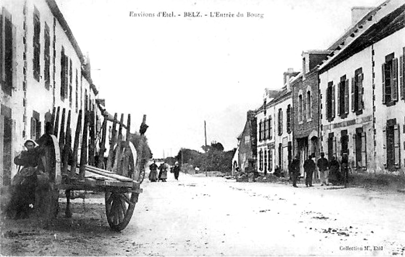 Ville de Belz (Bretagne).