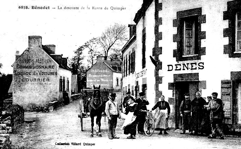Ville de Bénodet (Bretagne).