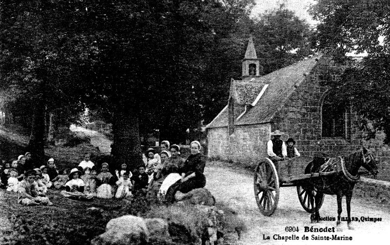 Chapelle de Bnodet (Bretagne).