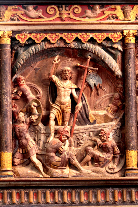 Retable de l'glise Notre-Dame de Berhet (Bretagne)