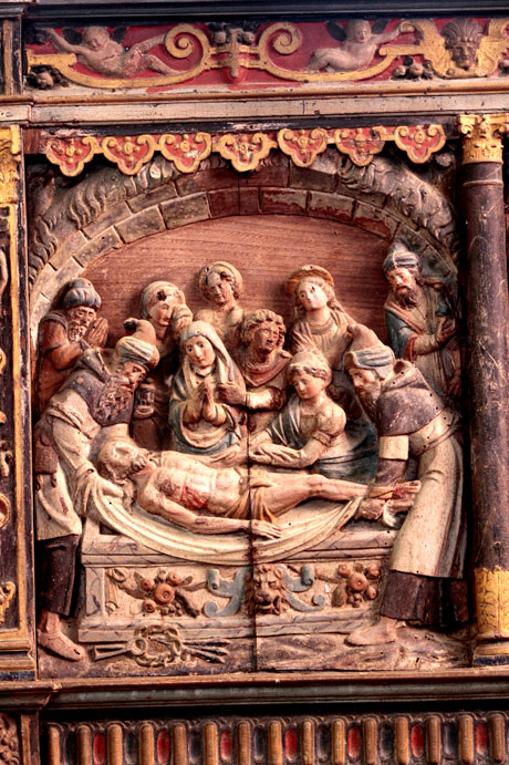 Retable de l'glise Notre-Dame de Berhet (Bretagne)