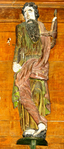 Statue de l'église Notre-Dame de Berhet (Bretagne)