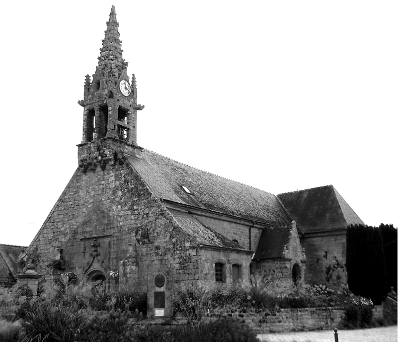 Eglise de Berné (Bretagne).