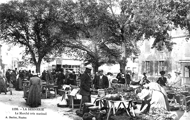 Ville de La Bernerie-en-Retz (anciennement en Bretagne).