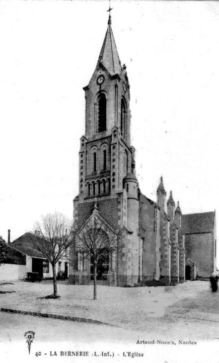 Eglise de La Bernerie-en-Retz (anciennement en Bretagne).