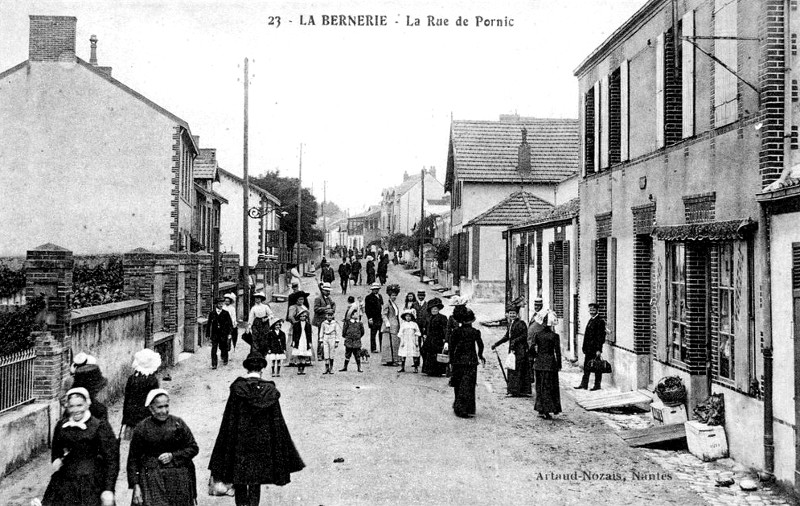 Ville de La Bernerie-en-Retz (anciennement en Bretagne).