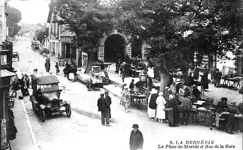 Ville de La Bernerie-en-Retz (anciennement en Bretagne).