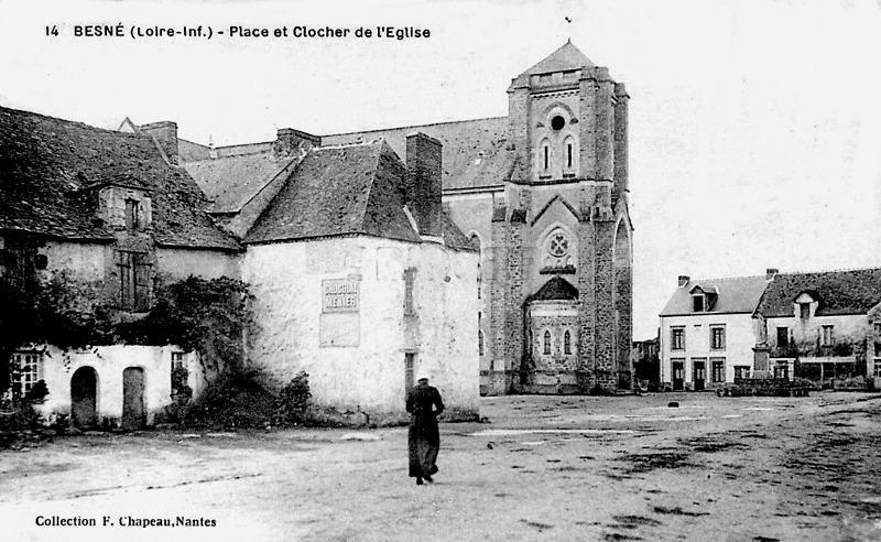 Ville de Besn (anciennement en Bretagne).