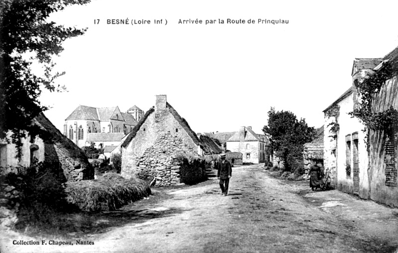Ville de Besn (anciennement en Bretagne).