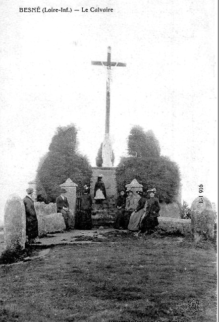 Calvaire de Besn (anciennement en Bretagne).