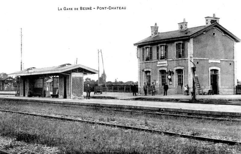 Gare de Besn (anciennement en Bretagne).