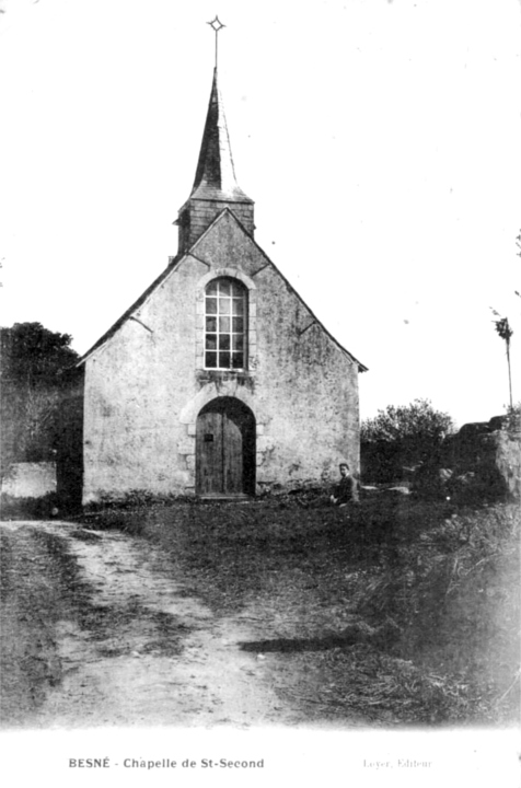 Chapelle Saint-Secondel  Besn (anciennement en Bretagne).