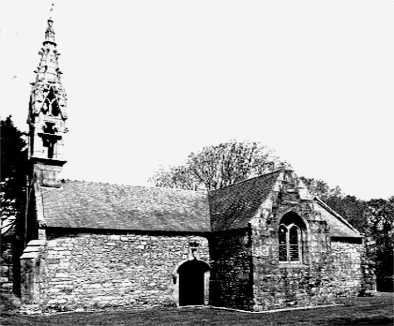 Ville de Beuzec-Cap-Sizun (Bretagne) : chapelle Saint-Conogan.