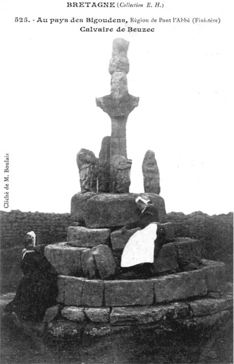 Ville de Beuzec-Cap-Sizun (Bretagne).