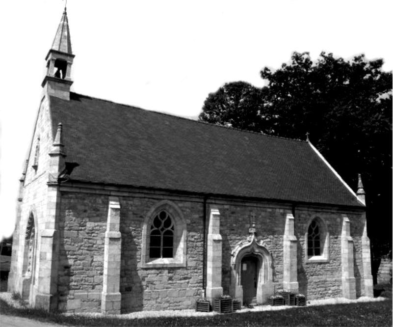 Chapelle des Trois-Fontaines de Bignan (Bretagne).