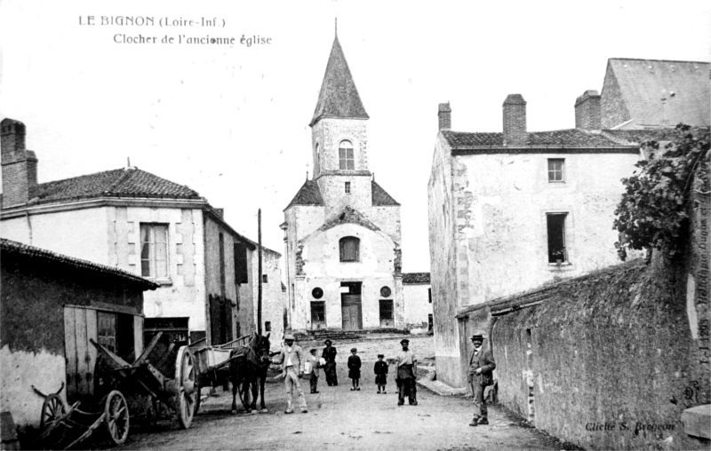 Ville de Bignon (Bretagne).