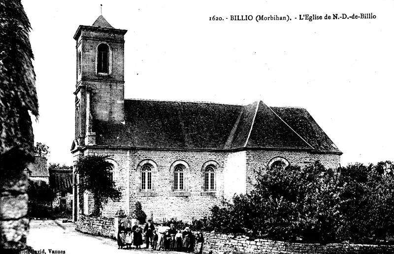 Eglise de Billio (Bretagne).