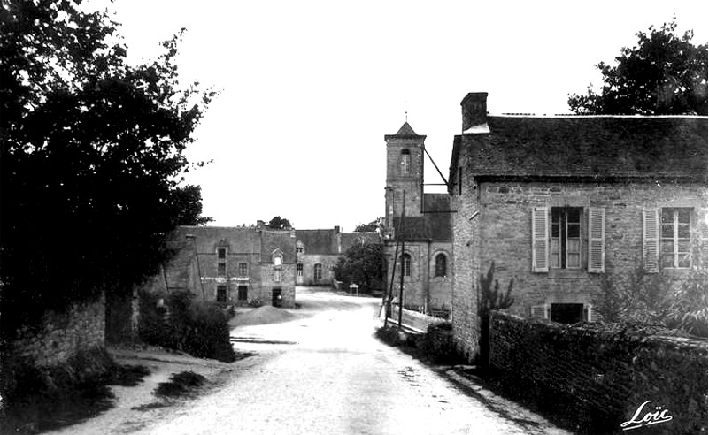 Ville de Billio (Bretagne).