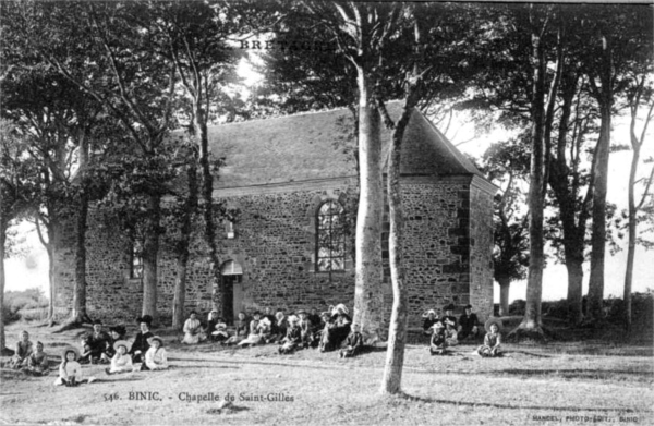 Chapelle de Saint-Gilles  Binic (Bretagne).