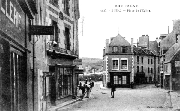 Ville de Binic (Bretagne).