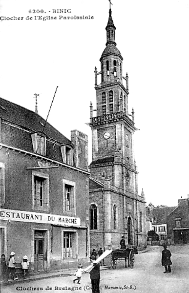 Eglise de Binic (Bretagne).