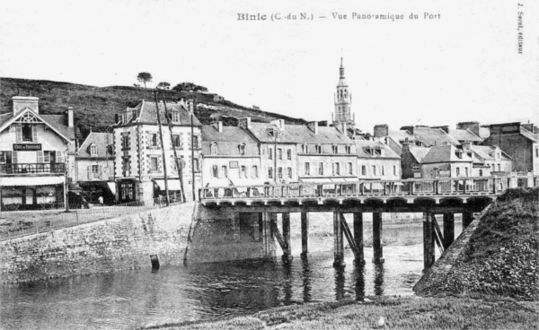 Ville de Binic (Bretagne).