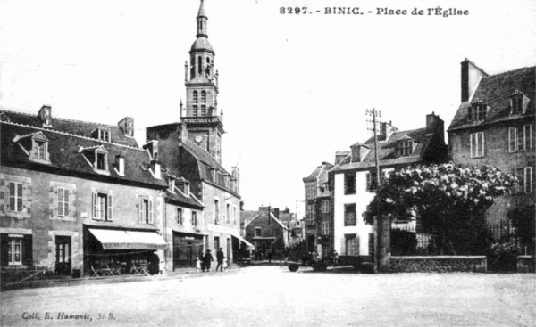 Ville de Binic (Bretagne).