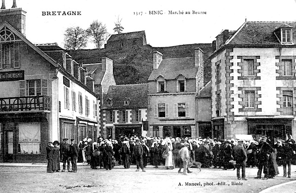 Marché de Binic (Bretagne).