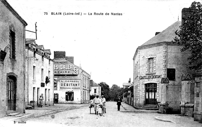 Ville de Blain (anciennement en Bretagne).