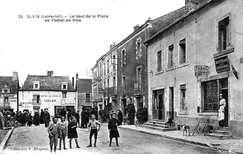 Ville de Blain (anciennement en Bretagne).