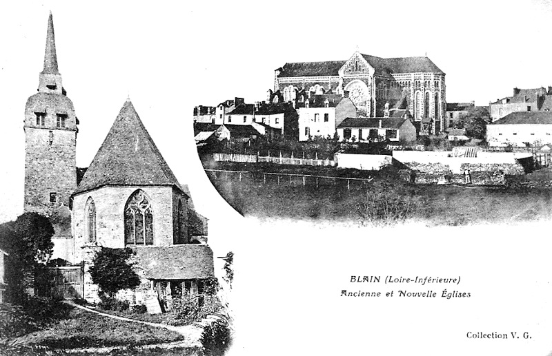 Eglise de Blain (anciennement en Bretagne).