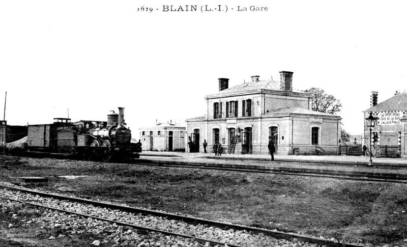 Gare de Blain (anciennement en Bretagne).