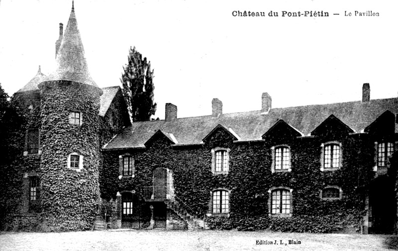 Château du Pont-Piétin à Blain (anciennement en Bretagne).