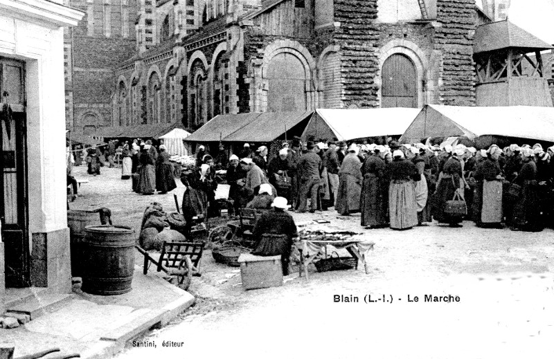 Ville de Blain (anciennement en Bretagne).