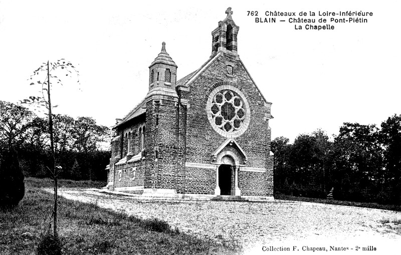 Chapelle du Pont-Pitin  Blain (anciennement en Bretagne).