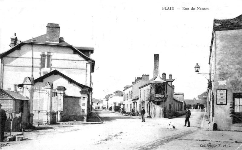 Ville de Blain (anciennement en Bretagne).