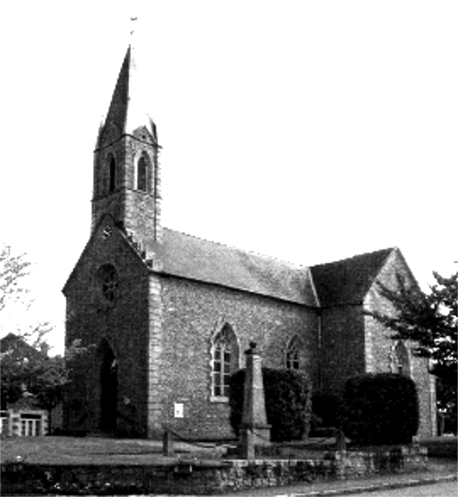 Eglise de Bobital (Bretagne).