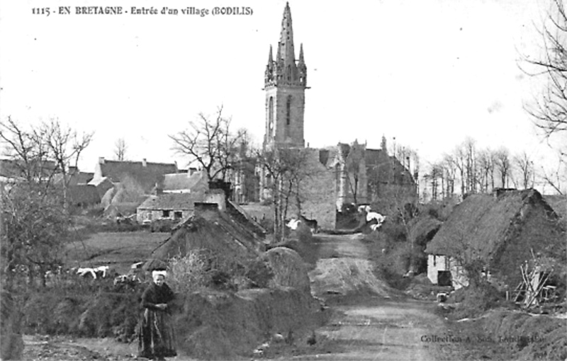 Ville de Bodilis (Bretagne).