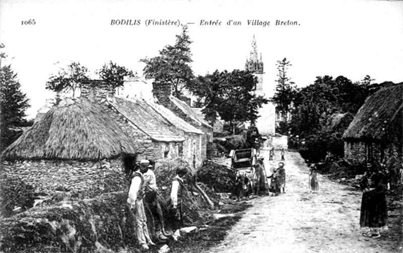 Ville de Bodilis (Bretagne).