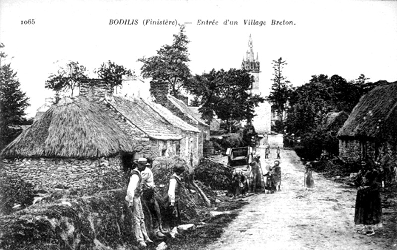 Ville de Bodilis (Bretagne).