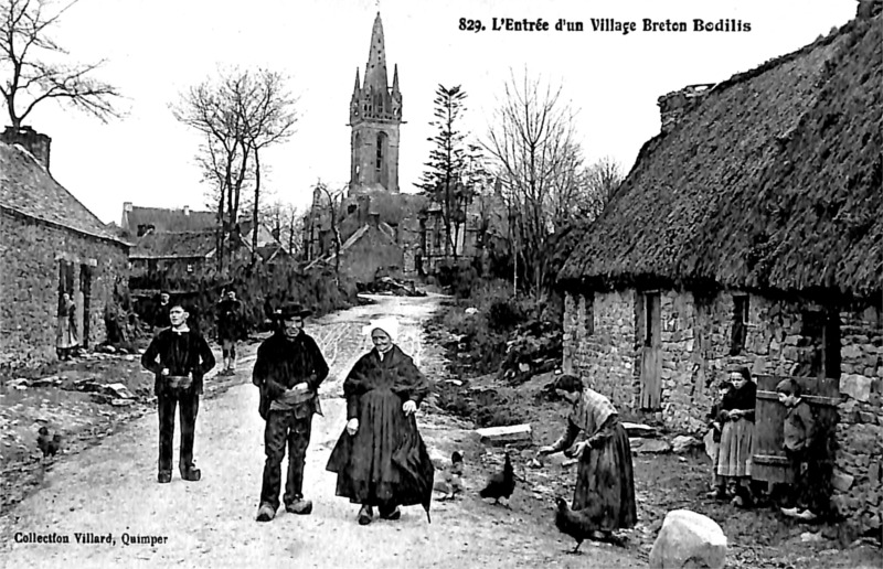 Ville de Bodilis (Bretagne).