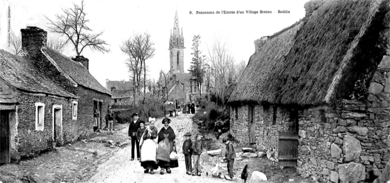 Ville de Bodilis (Bretagne).