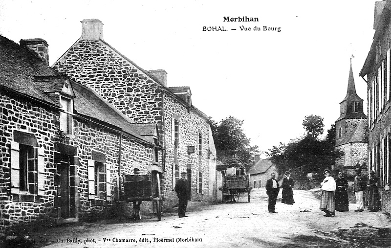 Ville de Bohal (Bretagne).