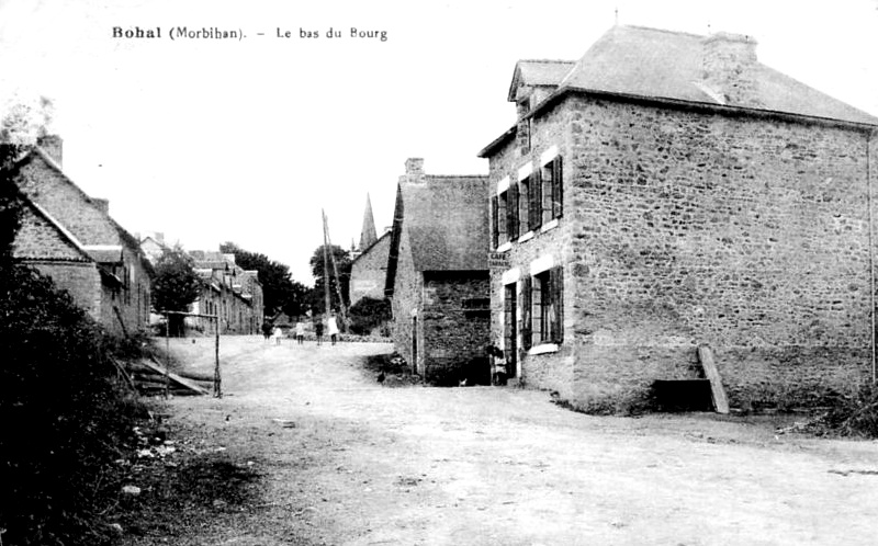 Ville de Bohal (Bretagne).